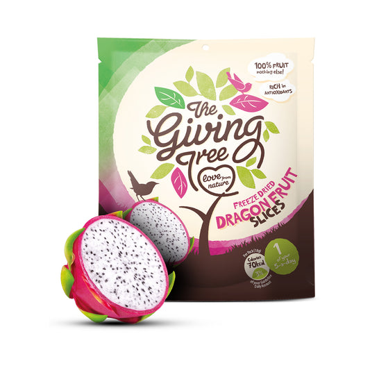 Freeze Dried Dragon Fruit Crisps