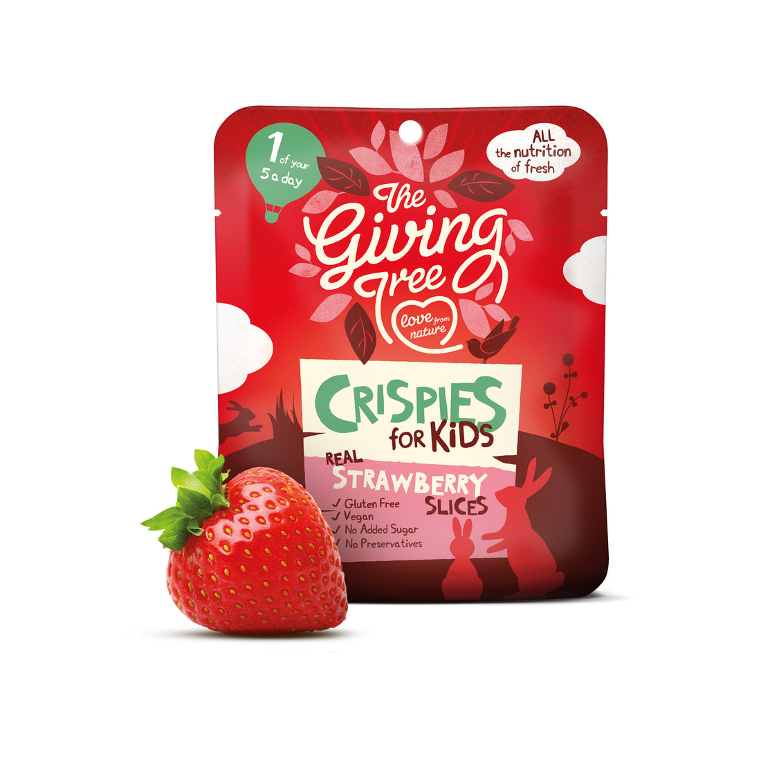Freeze Dried Strawberry Crispies