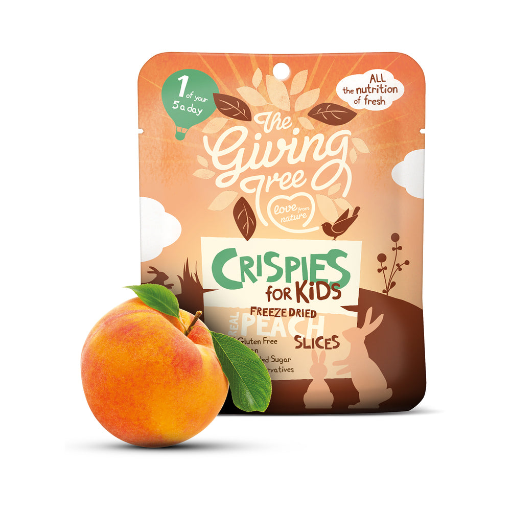 Freeze Dried Peach Crispies