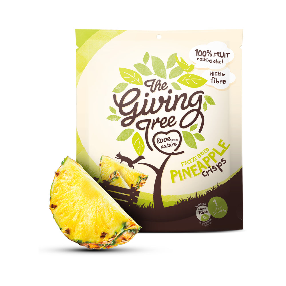 Freeze Dried Pineapple Crisps