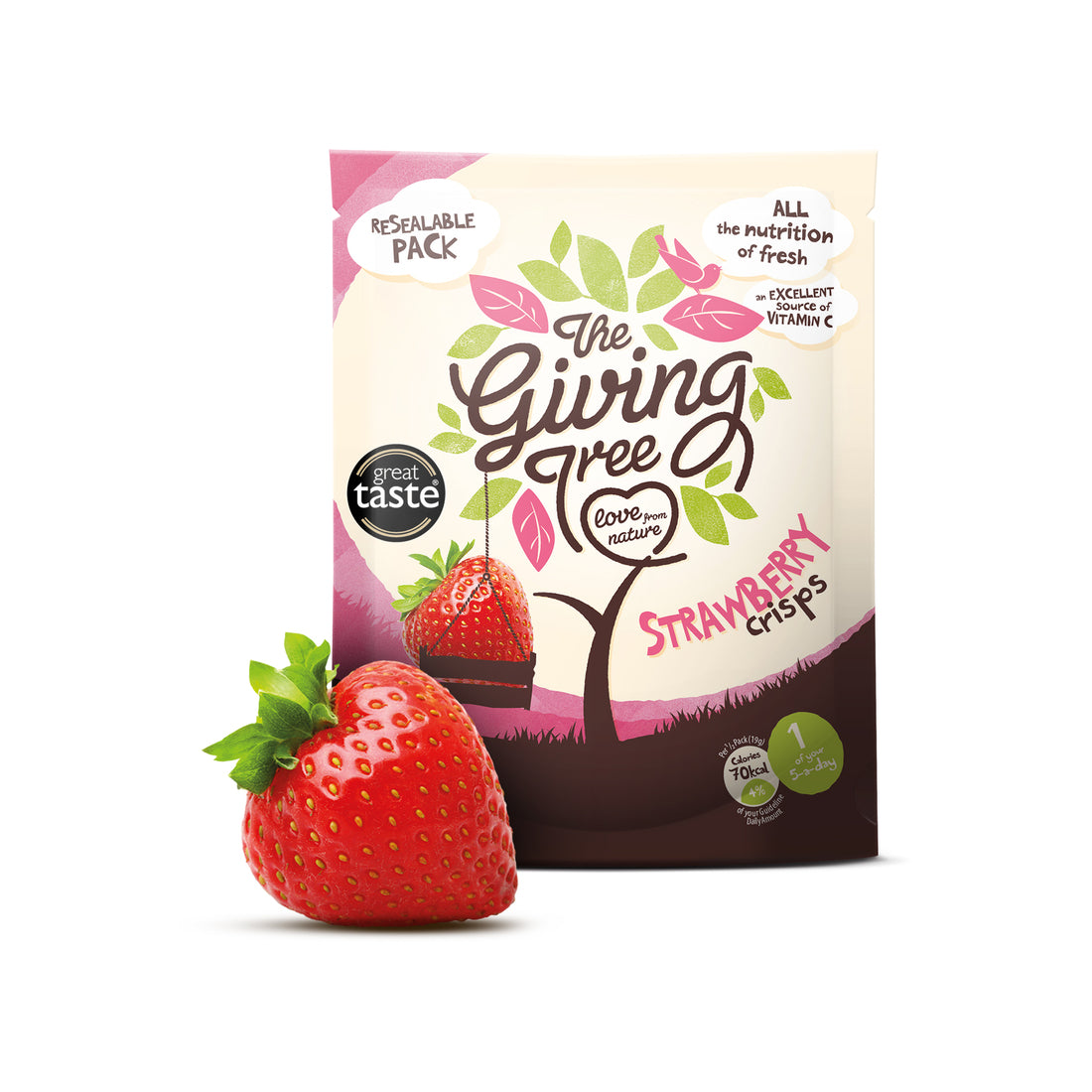 Freeze Dried Strawberry Crisps