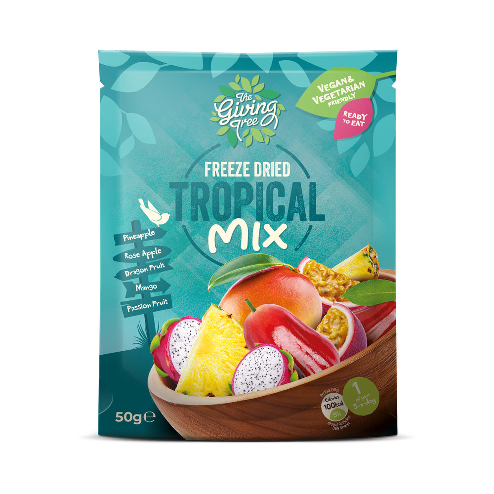 Freeze Dried Tropical Mix Fruit Snack