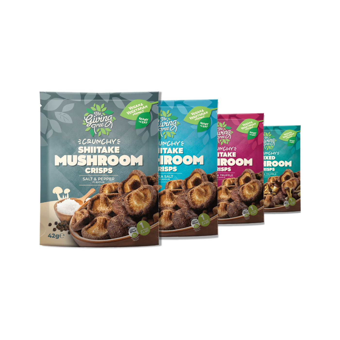 Mixed-Case Mushroom Crisps