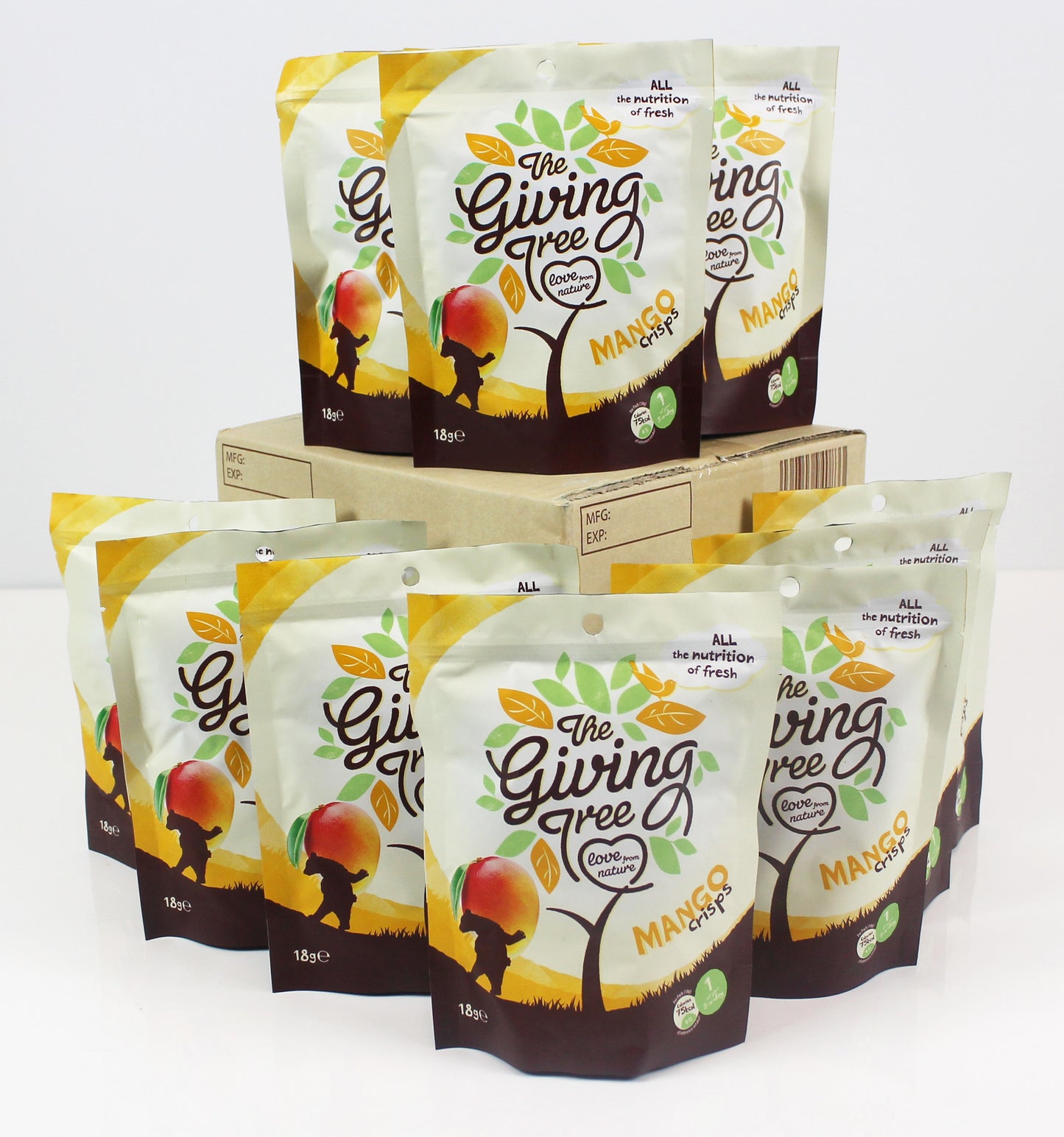 Freeze Dried Mango Crisps