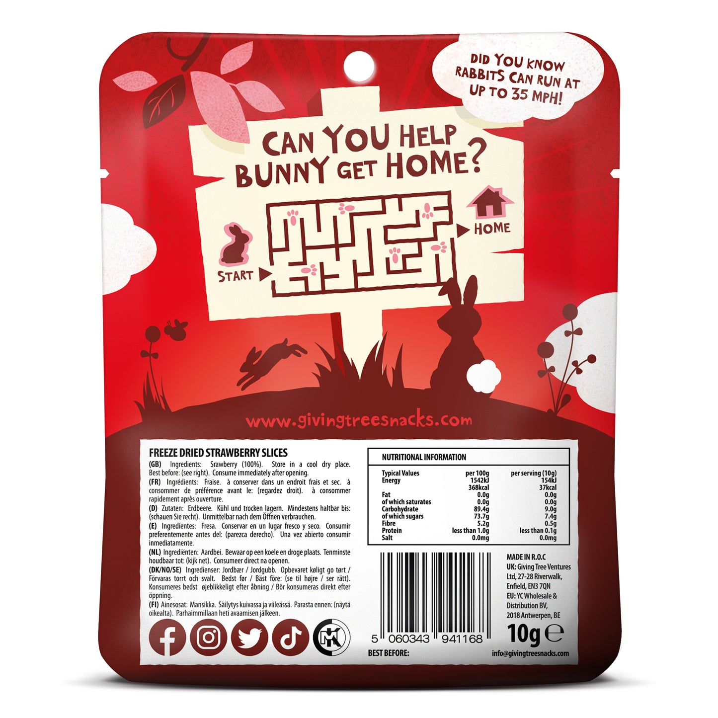 Freeze Dried Strawberry Crispies