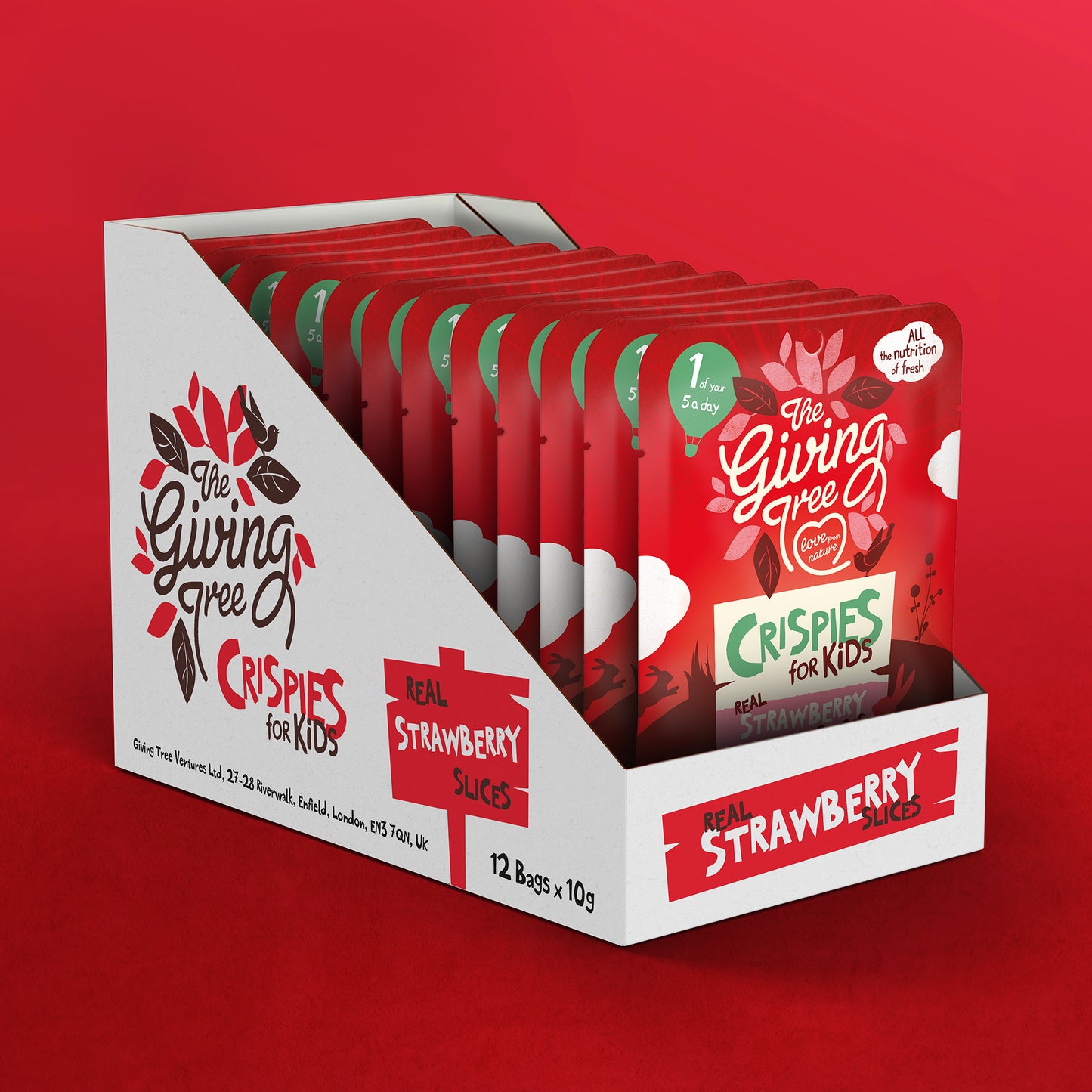 Freeze Dried Strawberry Crispies