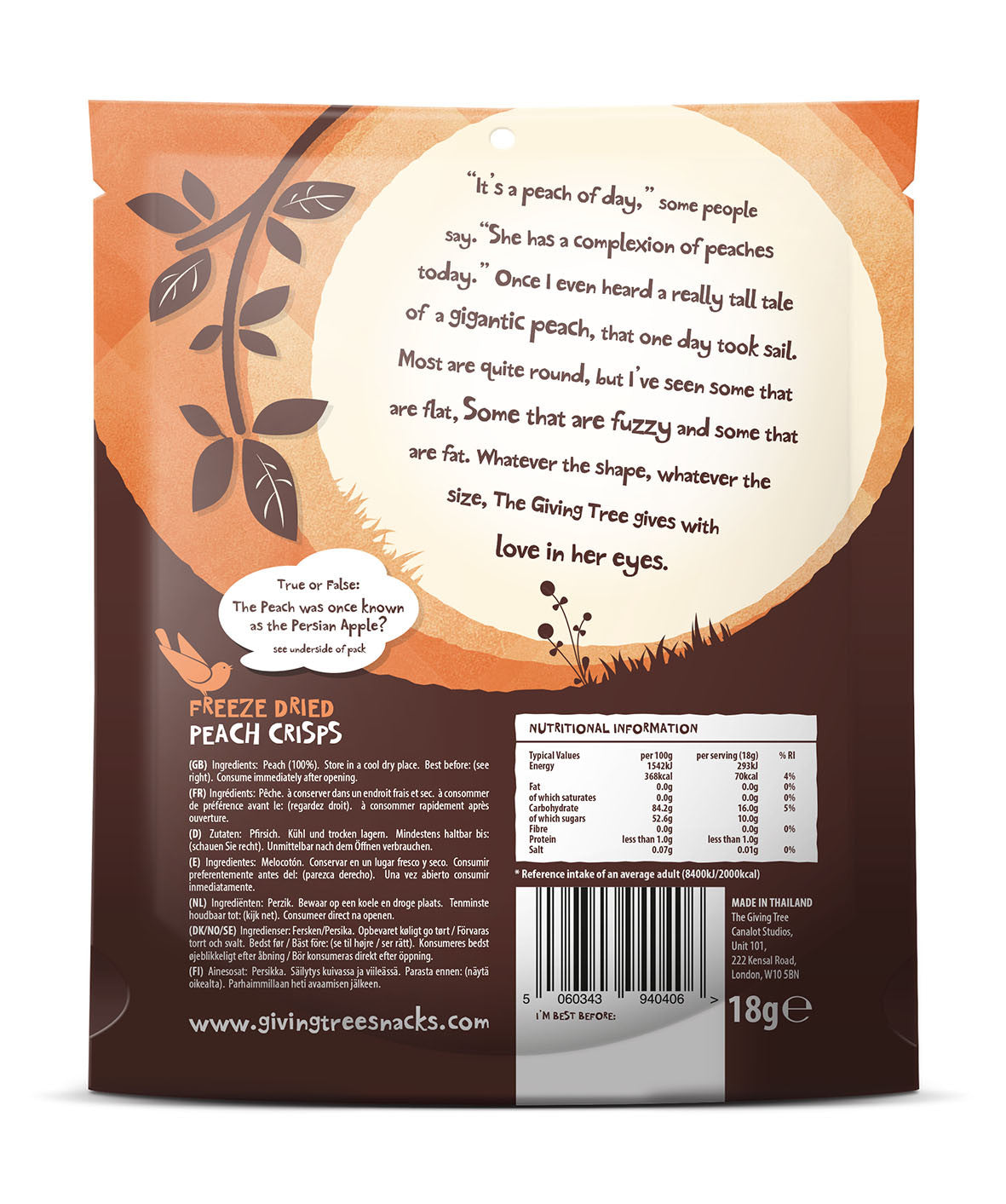 Peach Crisps