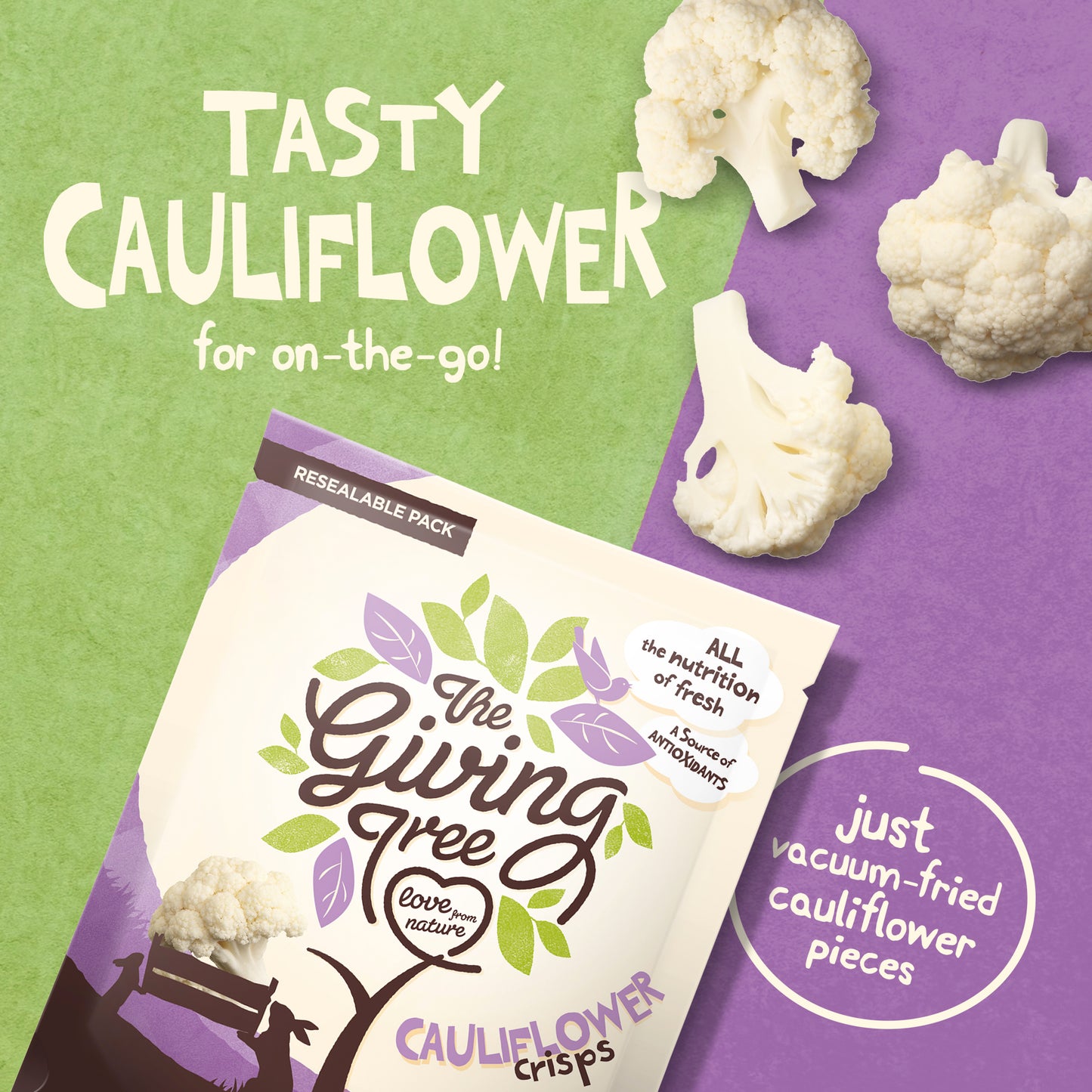 Cauliflower Crisps