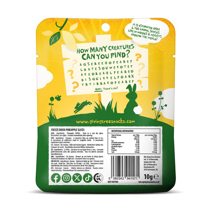Freeze Dried Pineapple Crispies