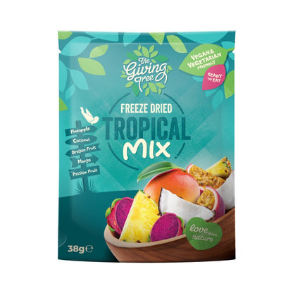 Freeze Dried Tropical Mix Fruit Snack